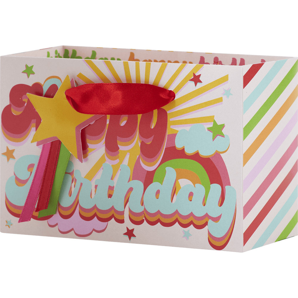 The Gift Wrap Company Gift Bag Birthday Groove Petite Vogue Gift Bag
