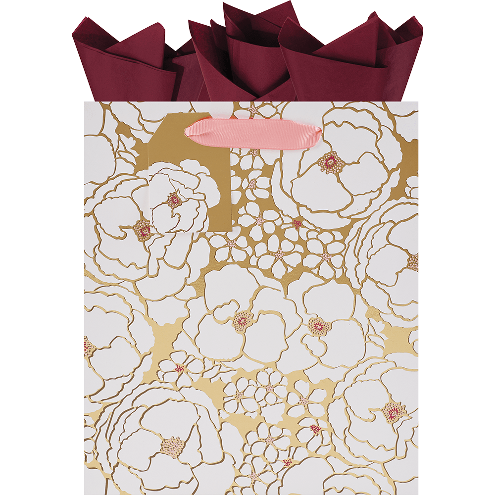 The Gift Wrap Company Gift Bag Golden Bliss Medium Gift Bag