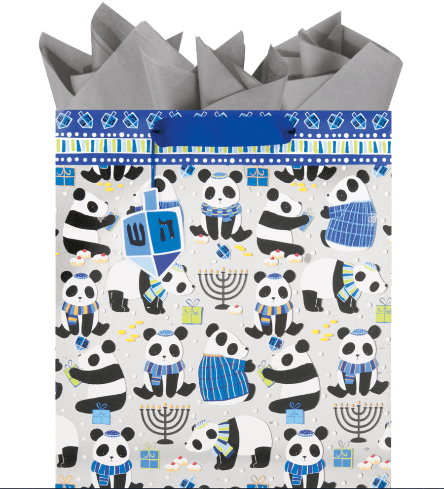 The Gift Wrap Company Gift Bag Panda Oy Large Gift bag