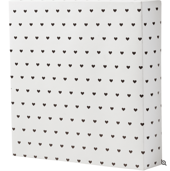 The Gift Wrap Company Gift Wrap Tiny Hearts 5 FT Continuous Roll