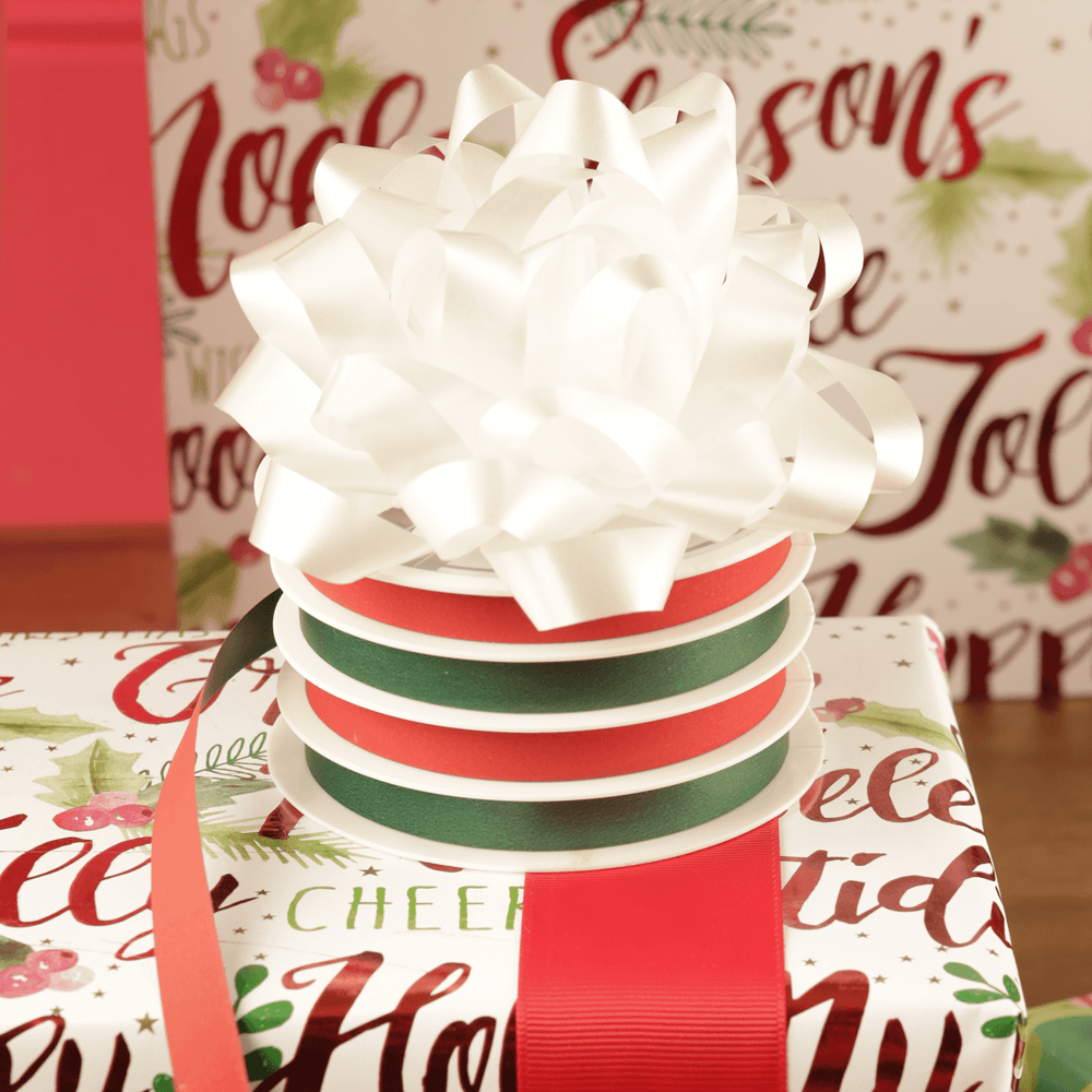 The Gift Wrap Company Ribbon Classic Reversible Four Channel Curling Ribbon