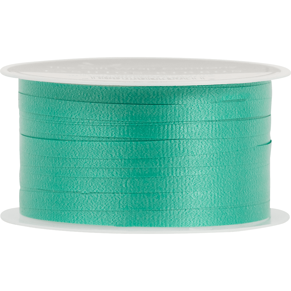 The Gift Wrap Company Solid Colored High Gloss Curling Ribbon, Green