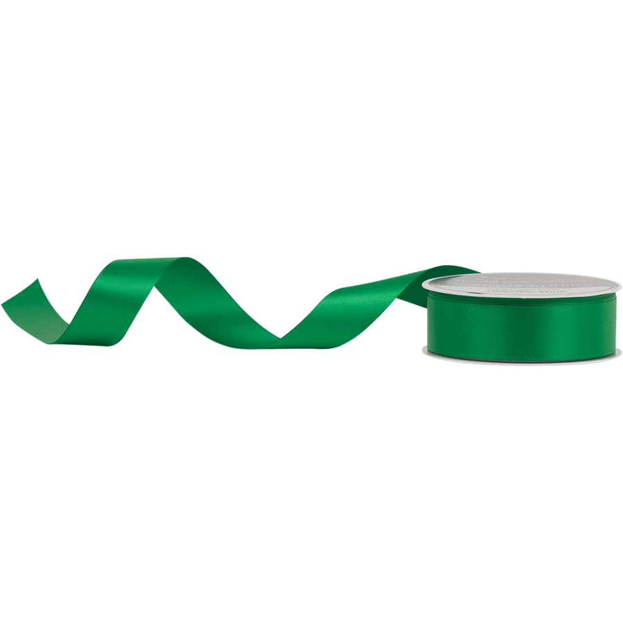 The Gift Wrap Company Ribbon Green Luxury Satin Ribbon