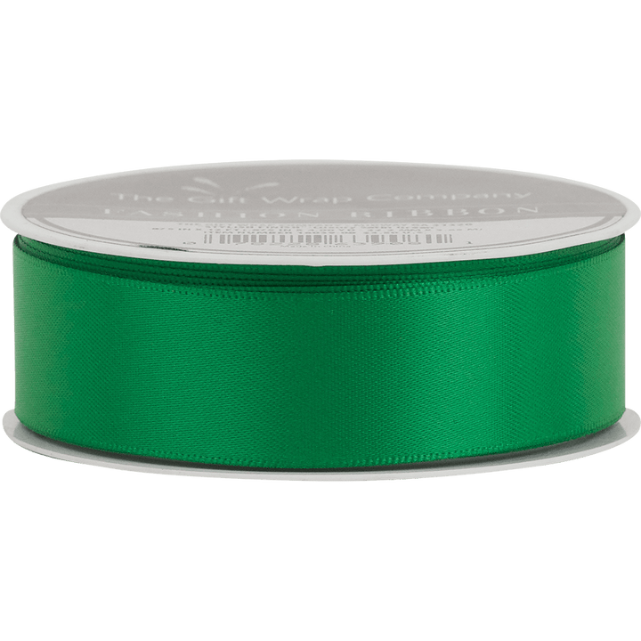 The Gift Wrap Company Ribbon Green Luxury Satin Ribbon