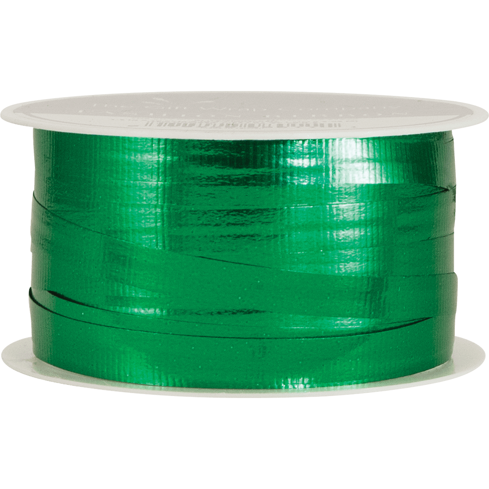 The Gift Wrap Company Ribbon Green Metallic Curling Ribbon