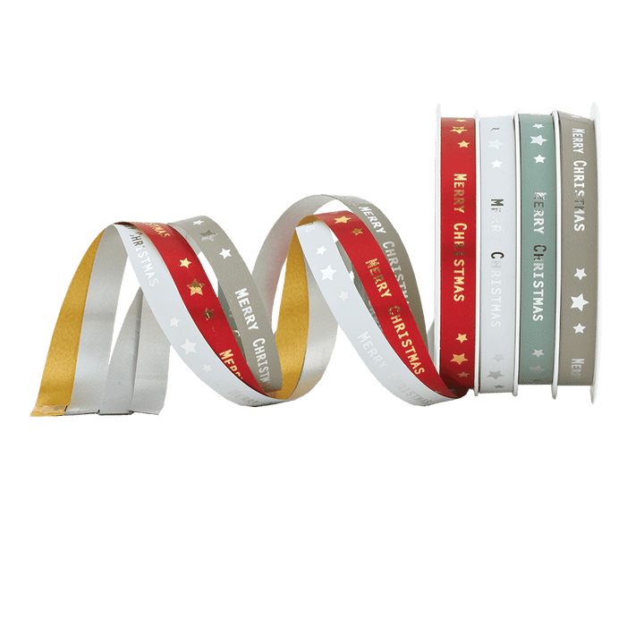 The Gift Wrap Company Ribbon So Merry Four Channel Curling Ribbon