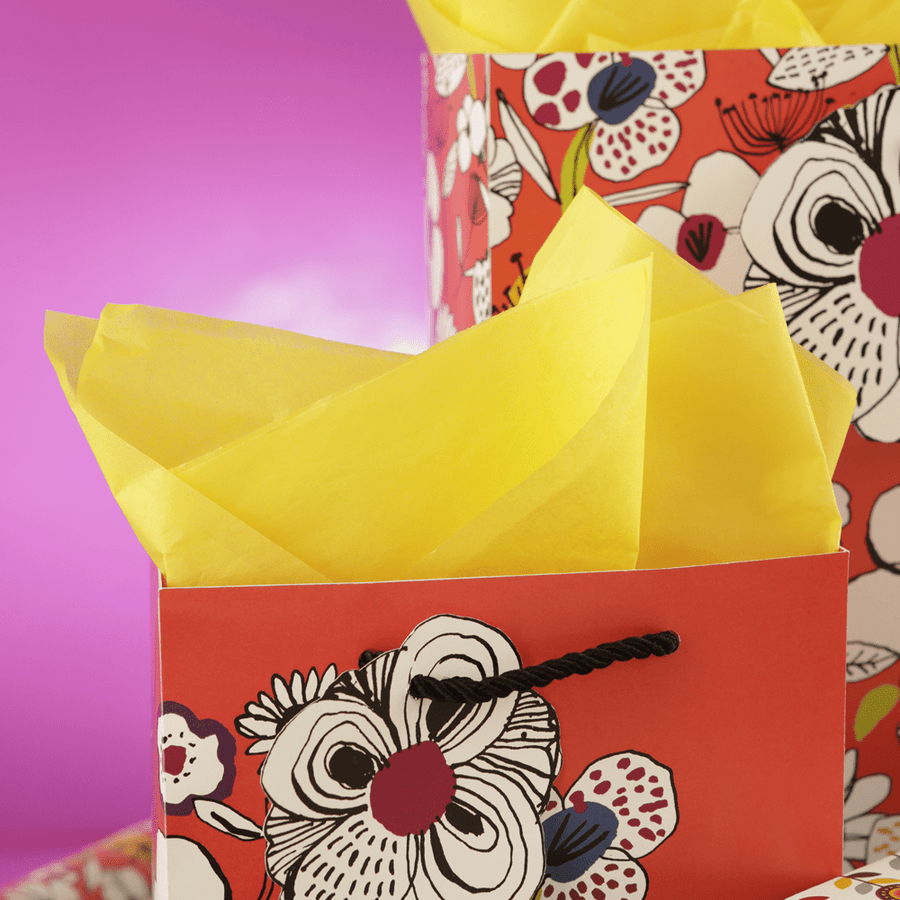 The Gift Wrap Company Tissue Paper Bright Yellow Gift Tissue