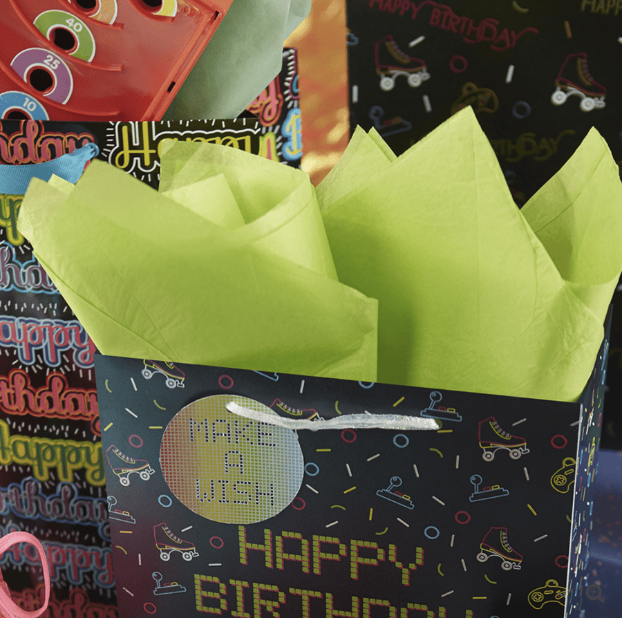 The Gift Wrap Company Tissue Paper Lime Gift Tissue