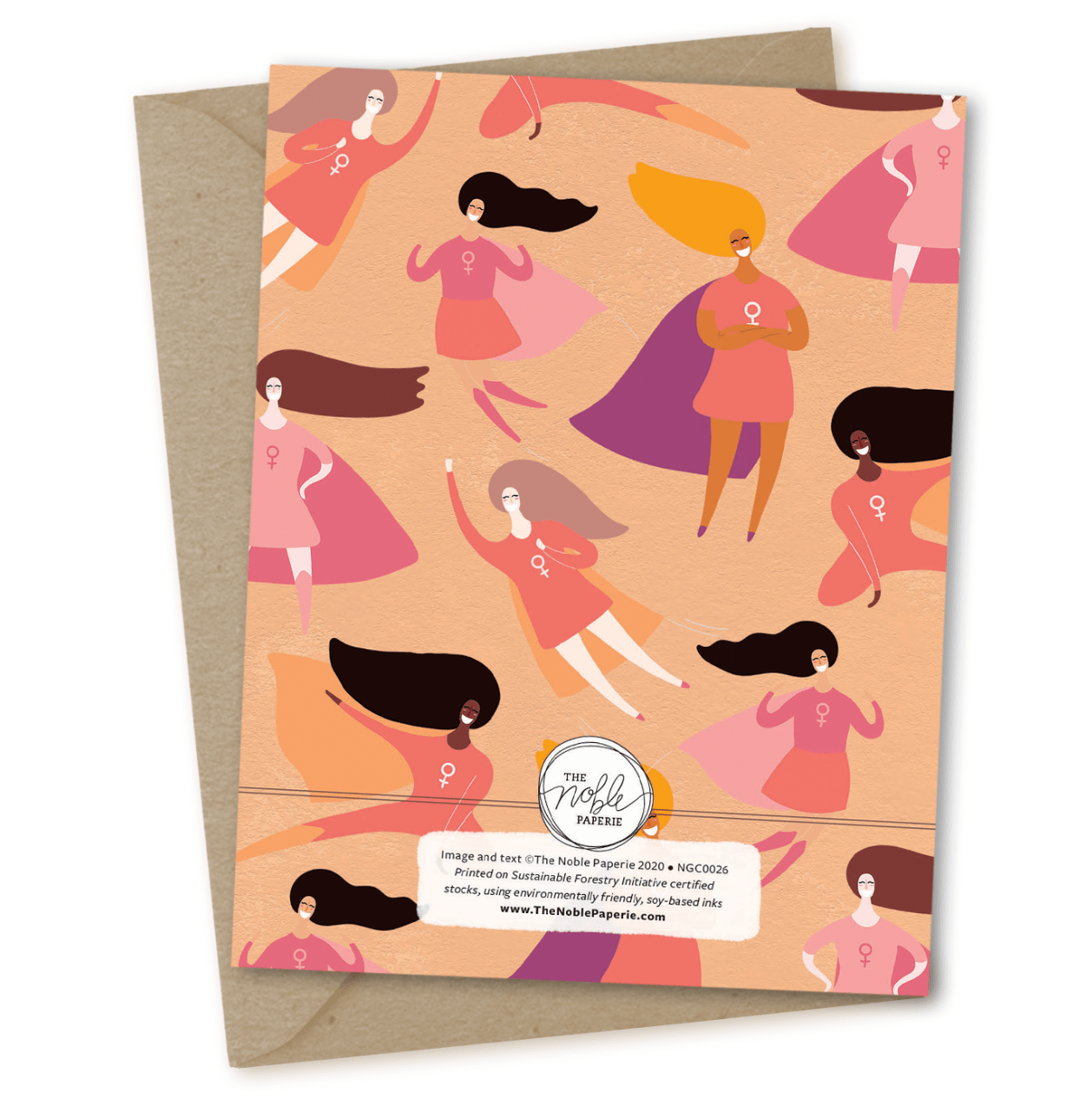 The Noble Paperie Single Card Dear NICU Mama Card