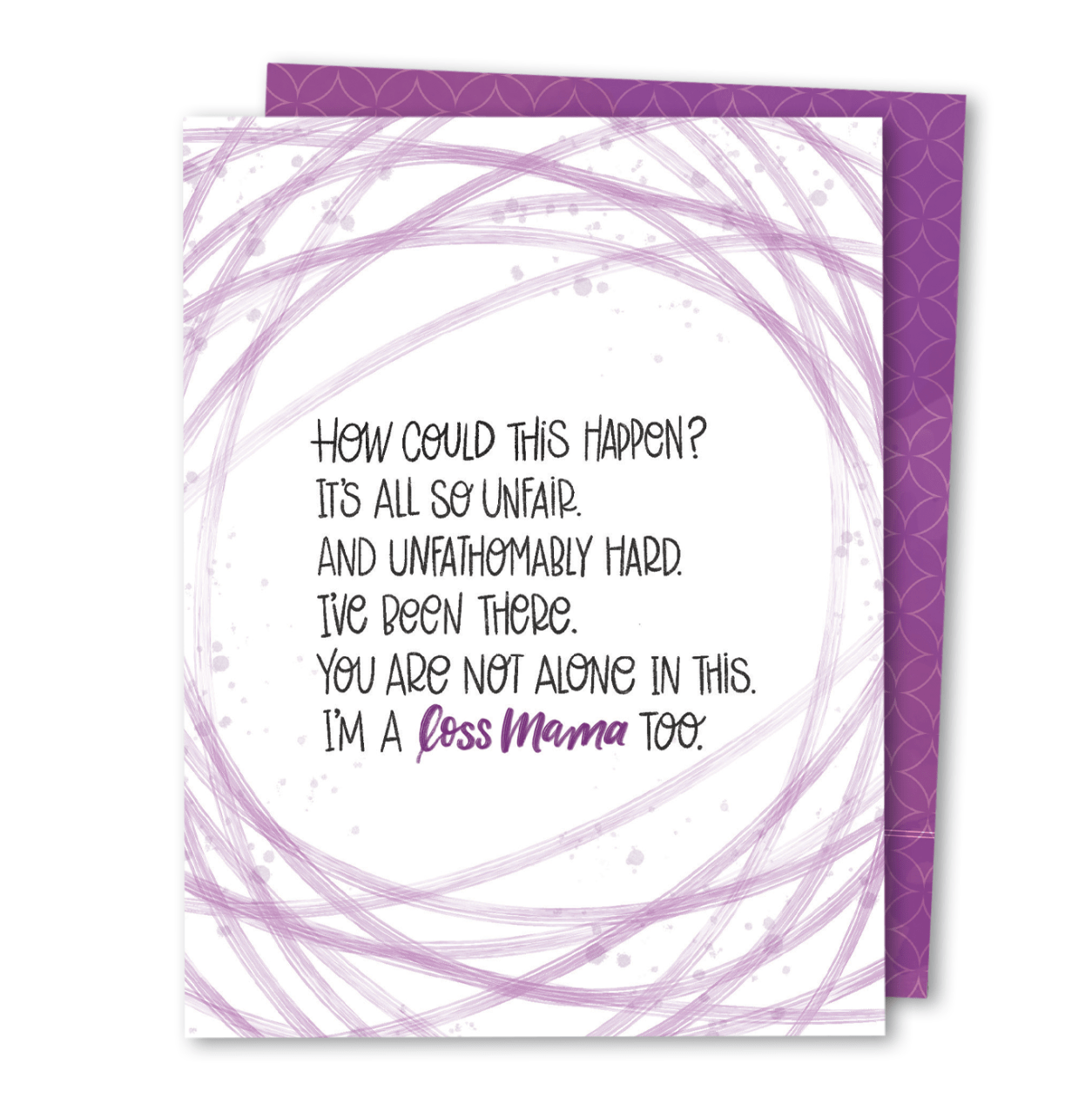 The Noble Paperie Single Card I'm A Loss Mama Too Card