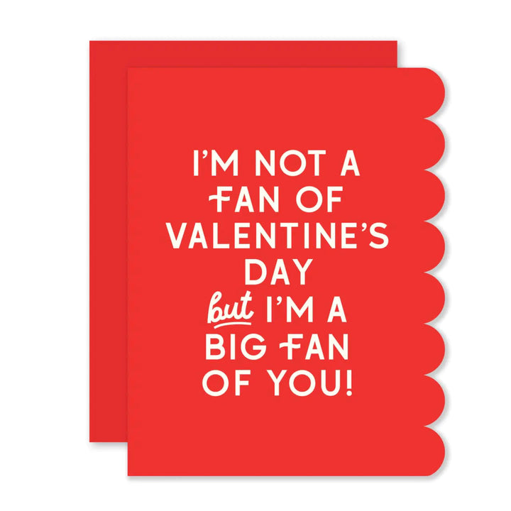 The Social Type Cards Big Fan Valentine