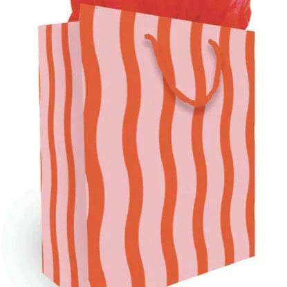 The Social Type Cards Fussy Stripe Gift Bag