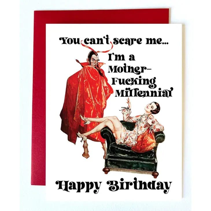 The Twentieth Card Millennial Birthday Card