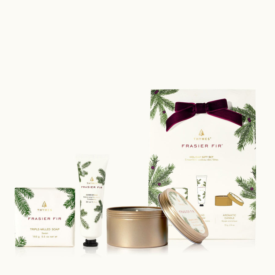 Thymes Bath and Body Frasier Fir Holiday Gift Set