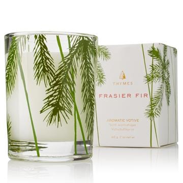 Thymes Candle Frasier Fir Votive Candle - Pine Needle