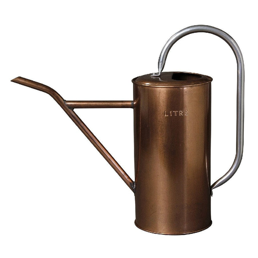 Bronze Tin Watering Can Watering Can Time Concept Inc. 
