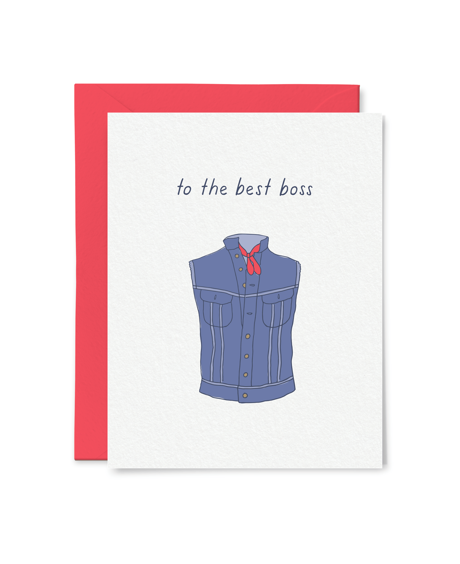 Tiny Hooray Card Best Boss Card