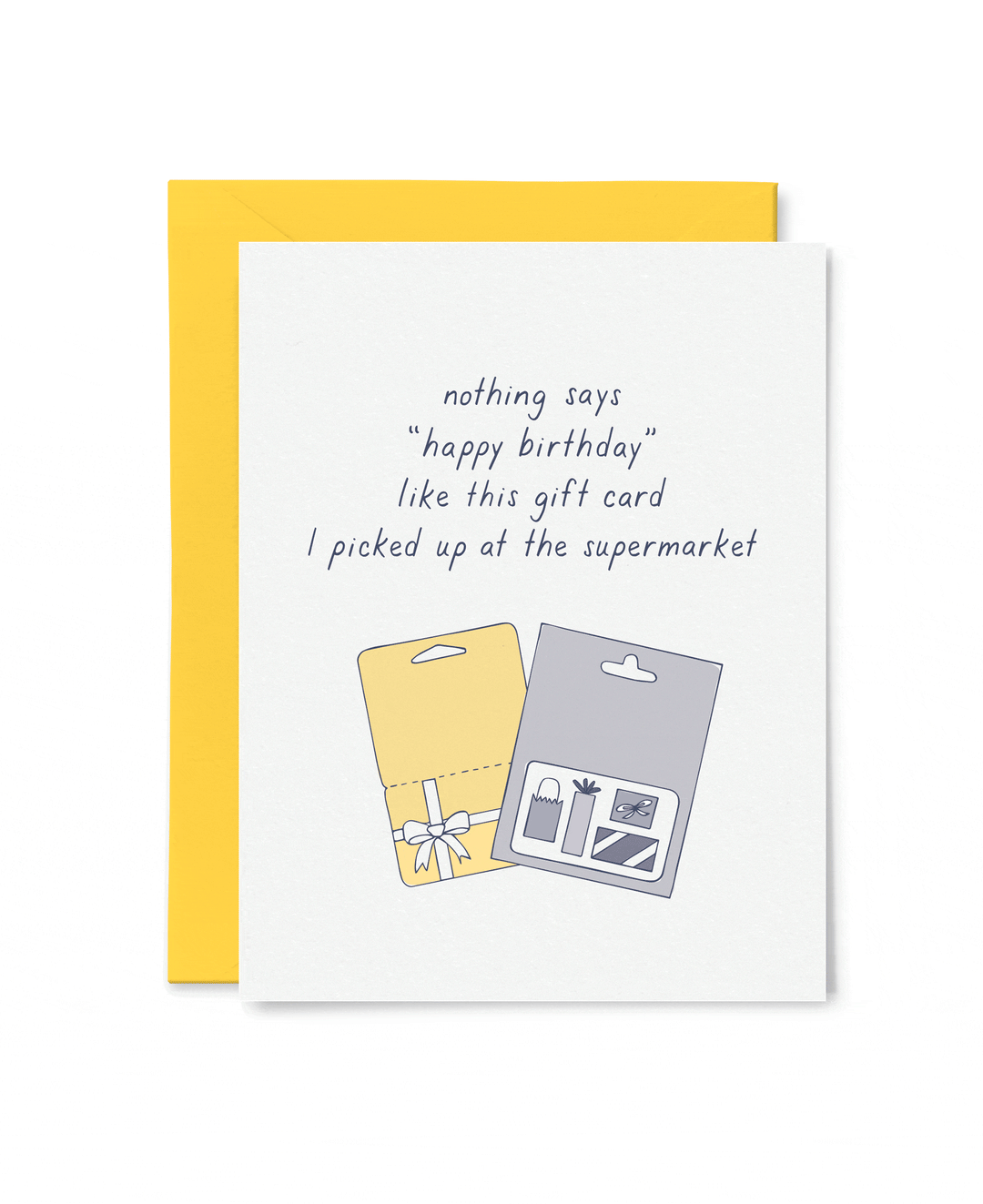 Tiny Hooray Card Gift Cards Birthday Card