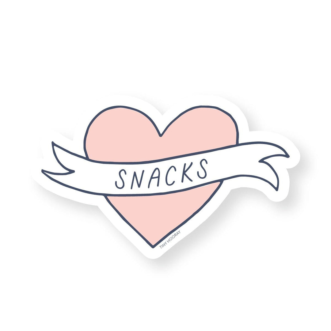 Tiny Hooray Sticker Snacks Sticker