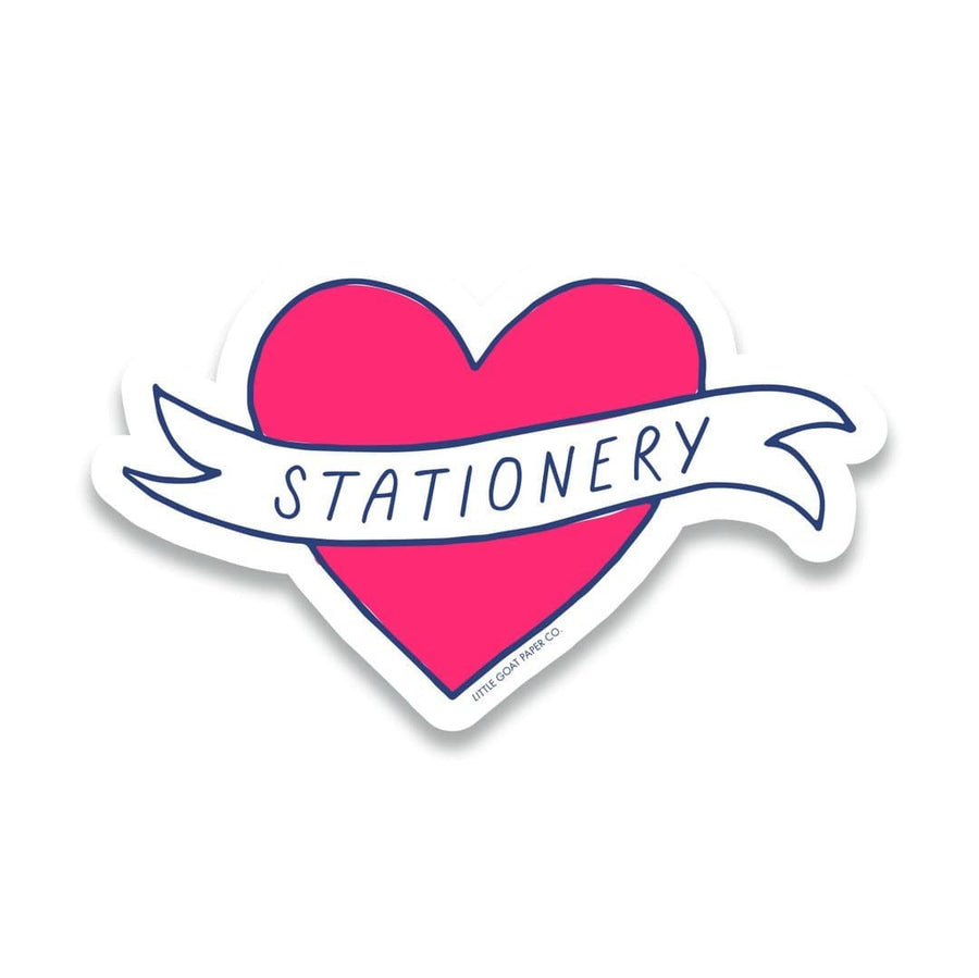 Tiny Hooray Sticker Stationery Love Sticker