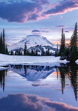 Tom Haseltine Photography Postcard A Sliver of Tipsoo Postcard