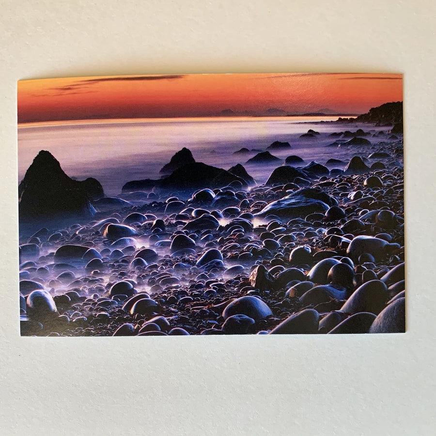Tom Haseltine Photography Postcard Port Angeles Sand Spit at Dawn Postcard
