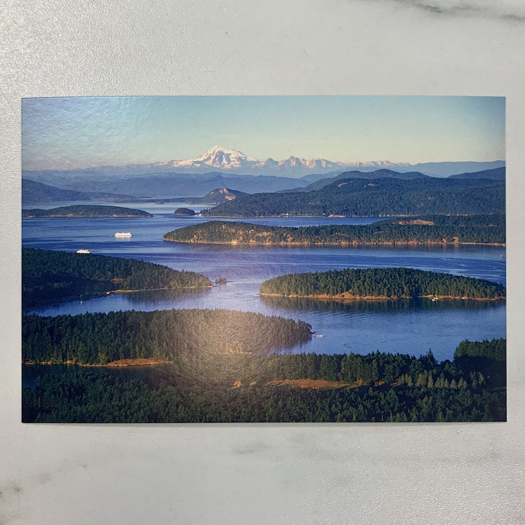 Tom Haseltine Photography Postcard San Juan Islands and Mount Baker Postcard