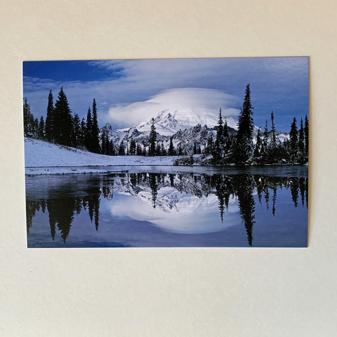 Tom Haseltine Photography Postcard Tipsoo Lake, Mt. Rainier Postcard