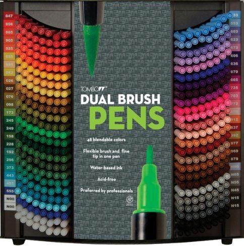 Tombow : Dual Tip Blendable Brush Pen : Flesh