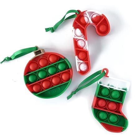 Top Trenz Fidget OMG Pop Fidgety - Christmas Ornament