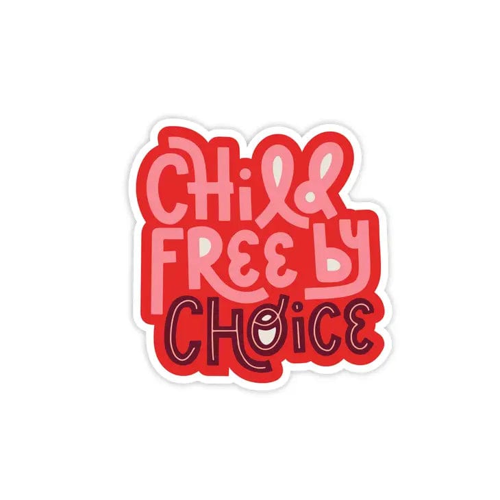 Twentysome Design Sticker Child Free by Choice Sticker