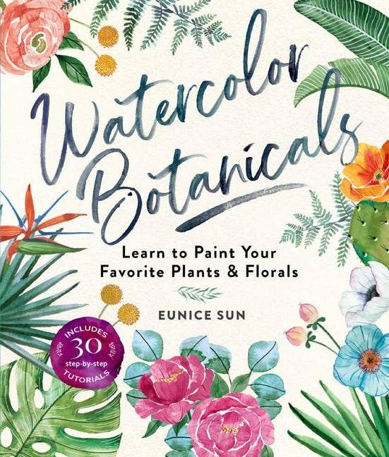 Union Square & Co Book Watercolor Botanicals