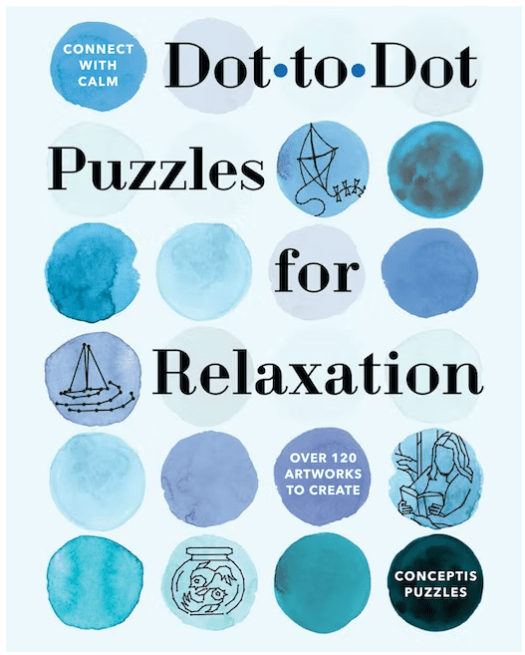 Union Square & Co Paperback Connect with Calm: Dot-to-Dot Puzzles for Relaxation