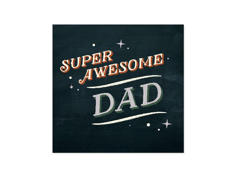 Up With Paper Card Awesome Dad Father's Day Pop-Up Card
