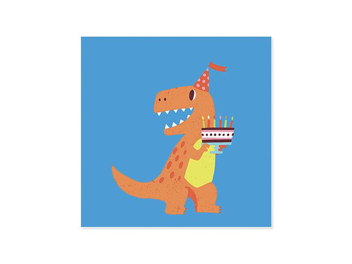 Up With Paper Card Dinosaurs Birthday Pop-Up Card