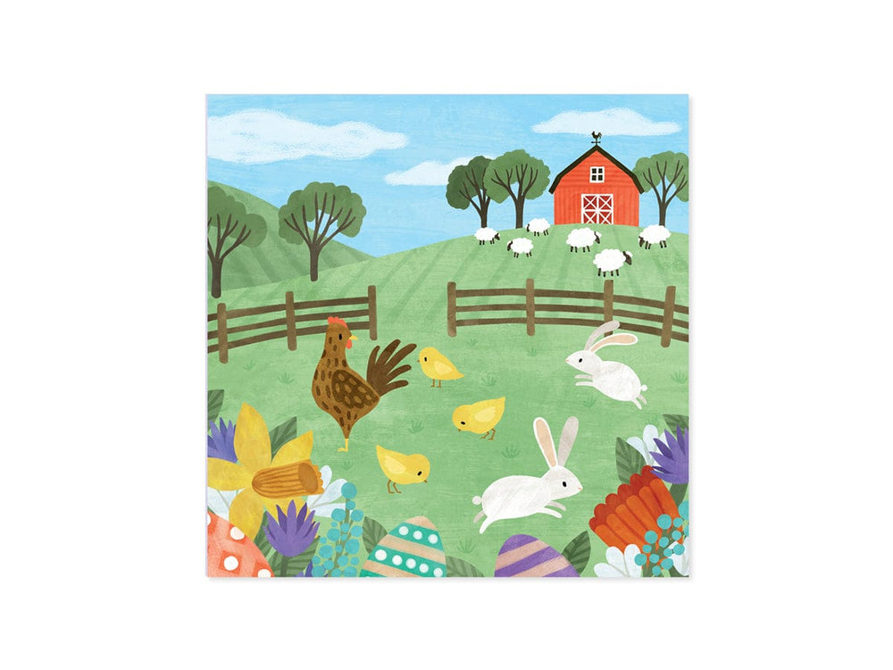 Up With Paper Card Easter Farm Pop-Up Card
