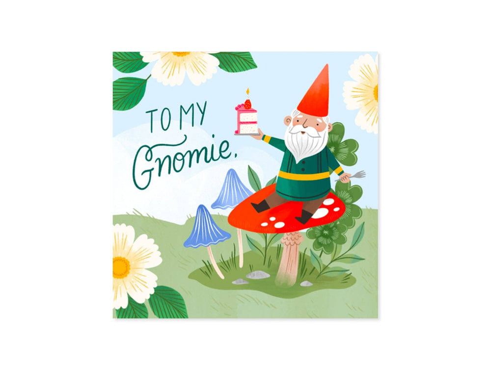 Up With Paper Card Gnomes Birthday Pop-Up Card
