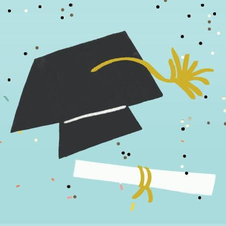 Up With Paper Card #Graduate Graduation Pop-Up Card