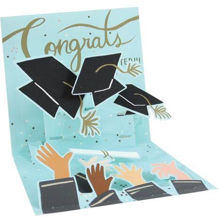 Up With Paper Card #Graduate Graduation Pop-Up Card