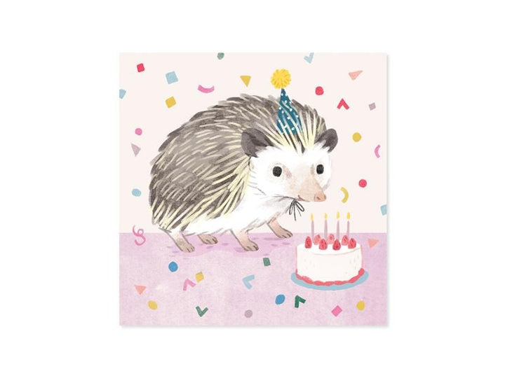 Up With Paper Card Hedgehog Birthday Pop-Up Card