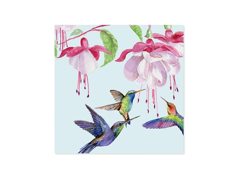 Up With Paper Card Hummingbirds Pop-Up Card