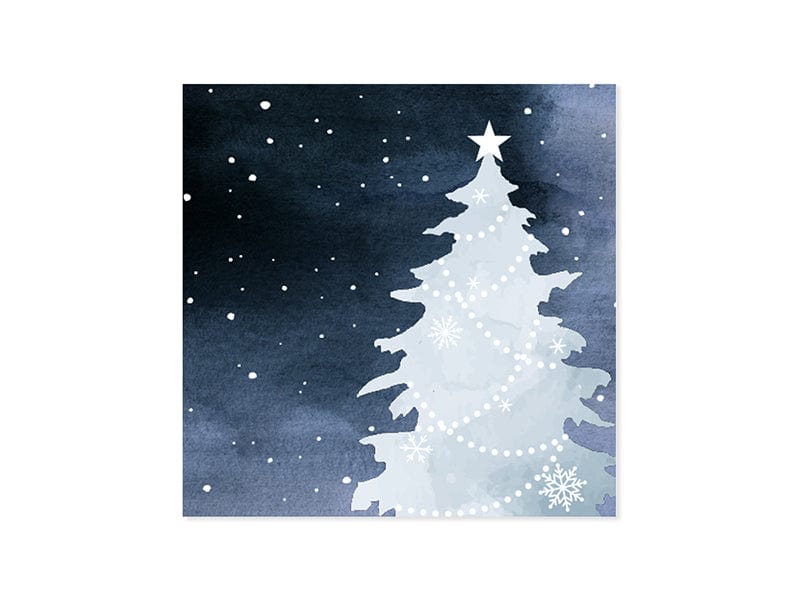 Up With Paper Card Midnight Tree Chritmas Pop-up Card