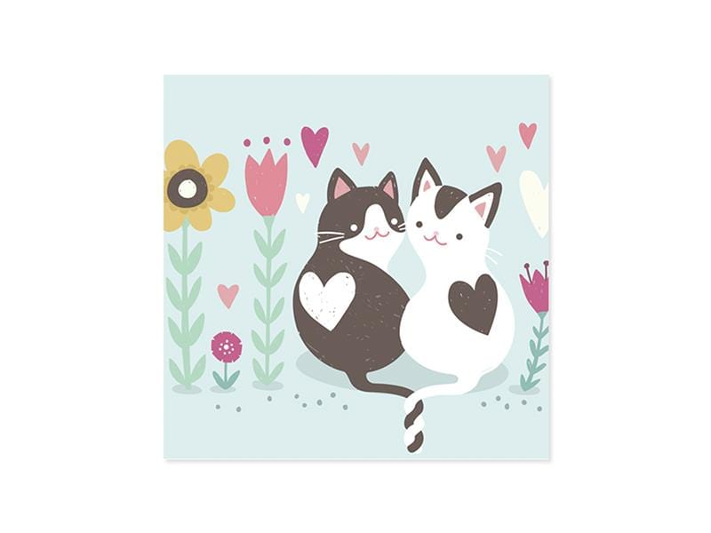 Up With Paper Card Mother's Day Kitties Pop-Up Card