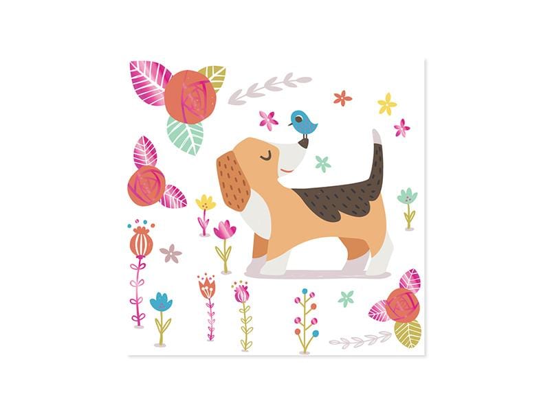 Up With Paper Card Mother's Day Puppies Pop-Up Card