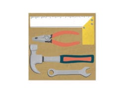 Up With Paper Measure Up Pop-Up Card