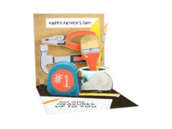 Up With Paper Measure Up Pop-Up Card