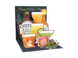 Up With Paper Specially Crafted Pop-Up Card