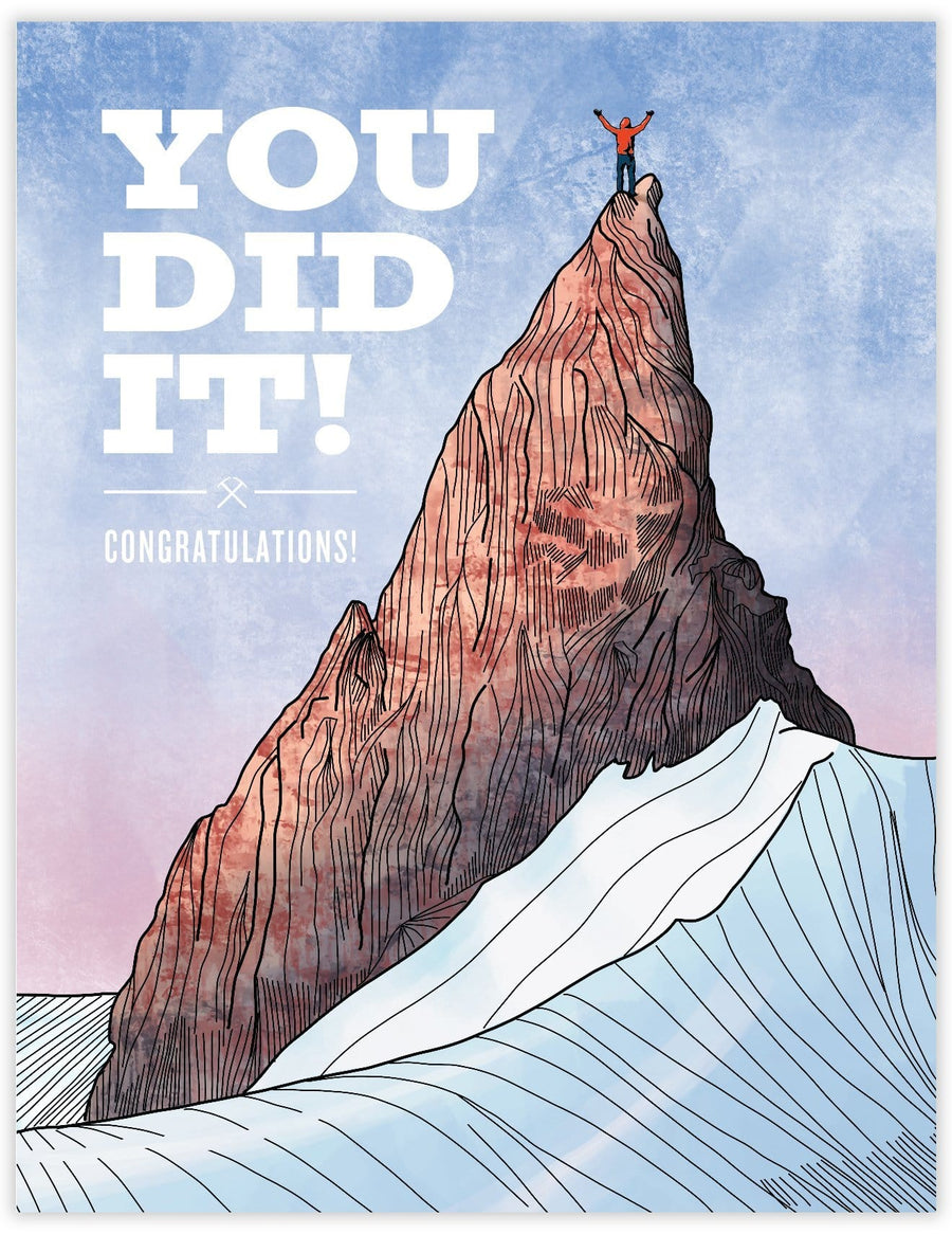 Waterknot Card You Did It! Congratulations! Card