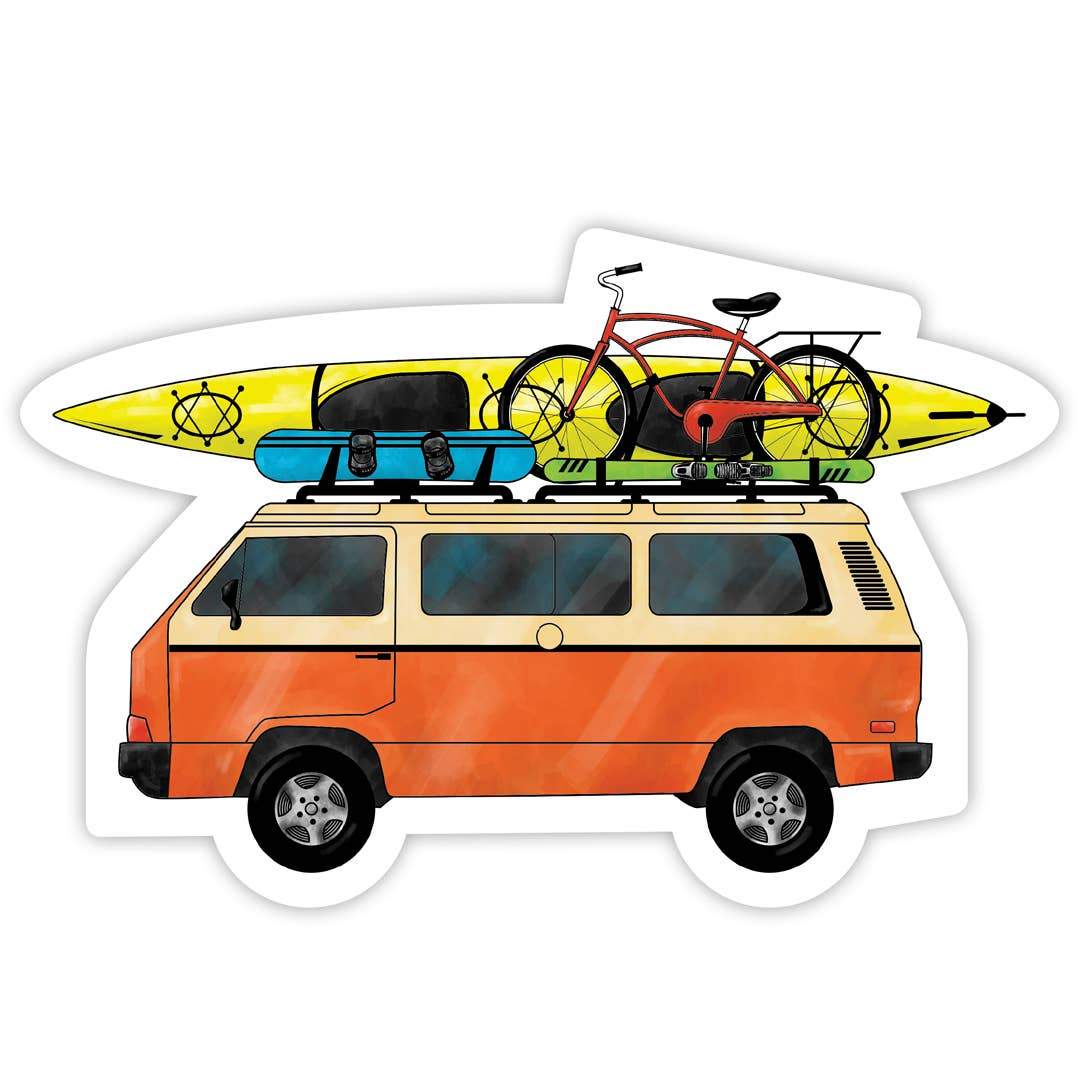 Waterknot Sticker Do Anything Van Sticker