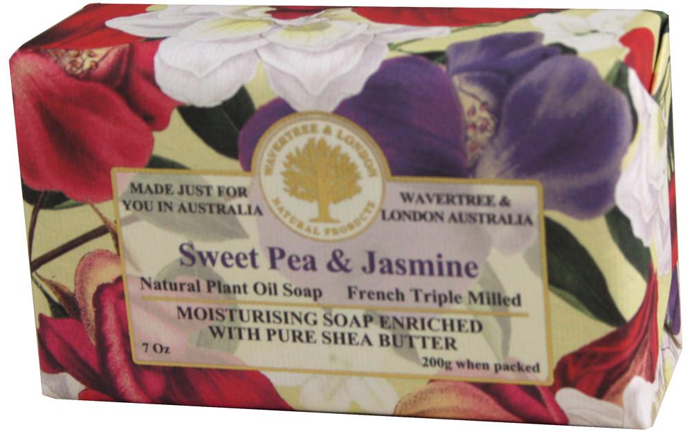 Wavertree & London Bath and Body Wavertree & London Bar Soap 7oz - Sweet Pea & Jasmine